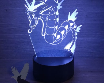 Gyrado - Pokemo LED Lamp