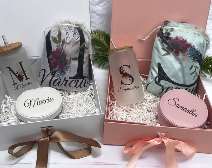 BRIDESMAID Proposal Gift, Will You Be My Bridesmaid Box Set, Personalized Bridesmaid Gift Box Set, Matron of Honor, Maid of Honor