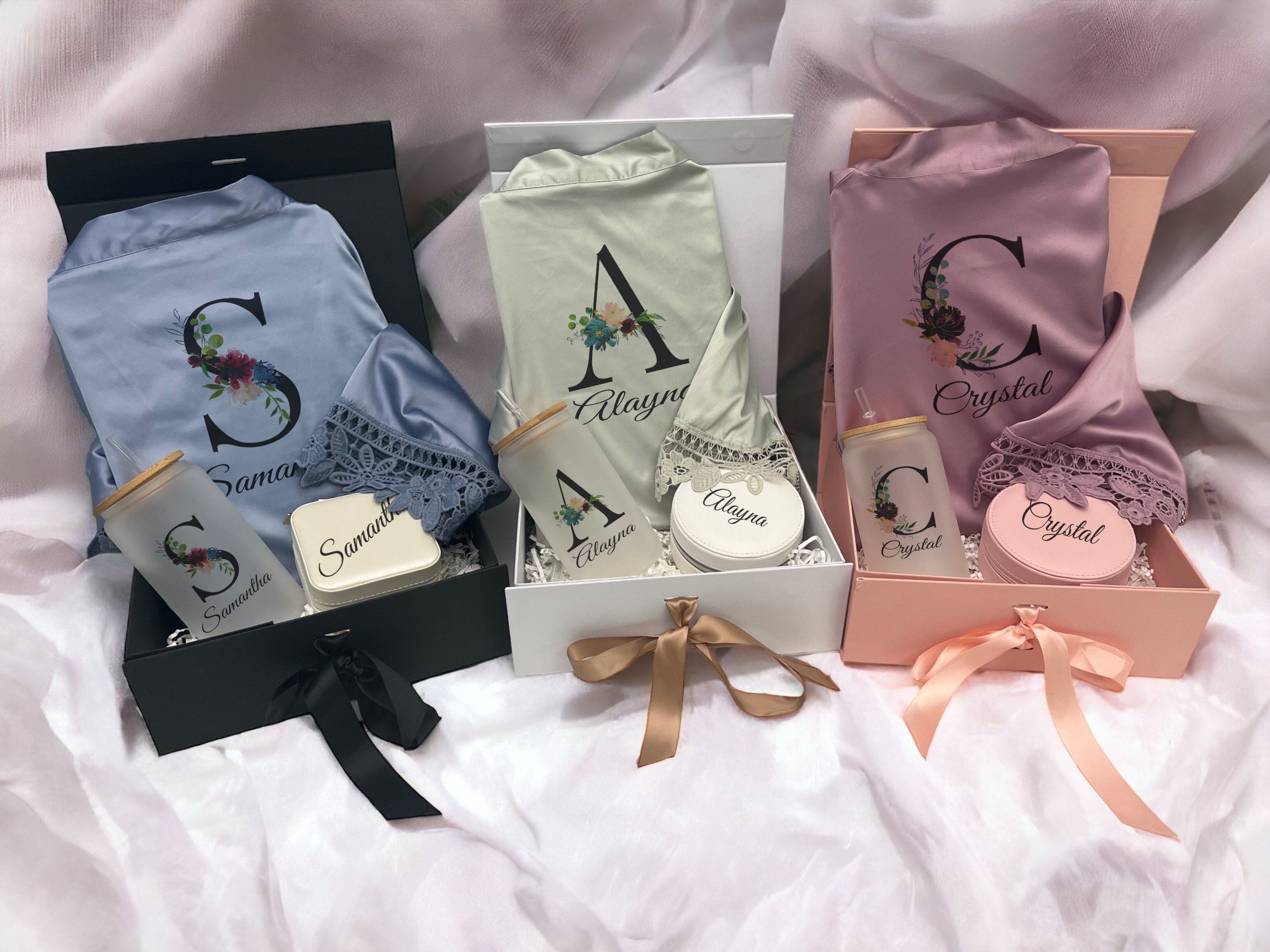 Bridesmaid Gifts.Bridesmaid Proposal.Bridesmaid Robes.Will You Be My Bridesmaid Proposal Box.Personalized Bridesmaid Gift Set.Bridal Party