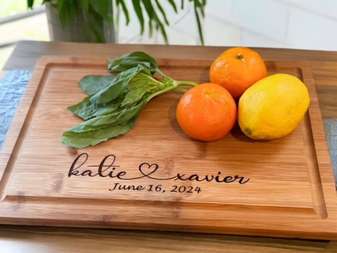 Relocation Gift Cutting Board – Personalized Engraved Bamboo Board - Etsy