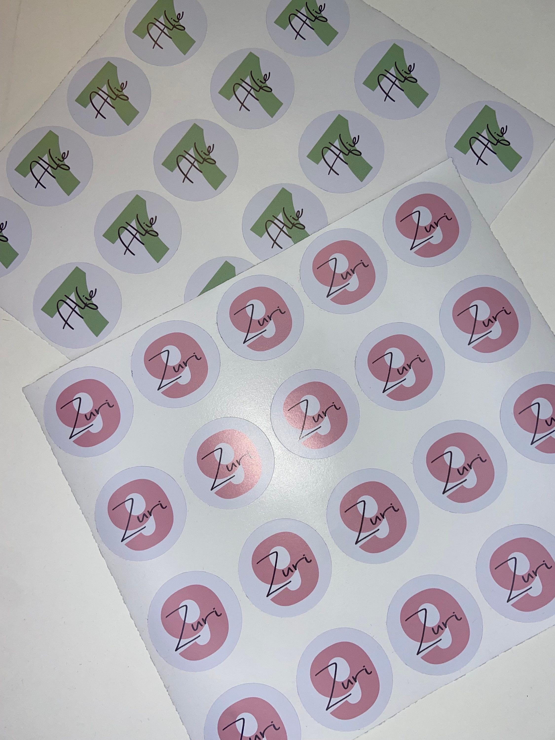 Age Sticker Labels Personalised Name & Age Sticker, Birthday Sticker, Party Favour, Label ...