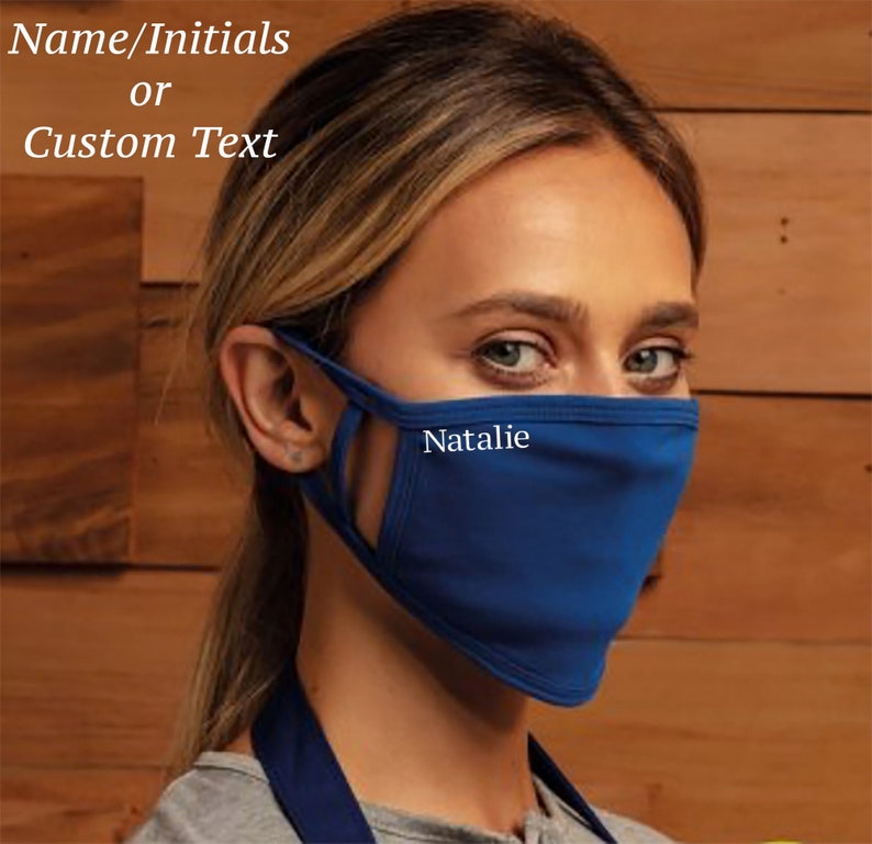 Custom Mask Name Mask Personalised Mask Teacher Face Mask Etsy UK
