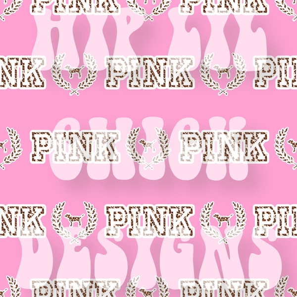 Cheetah PINK - Seamless File - PINK