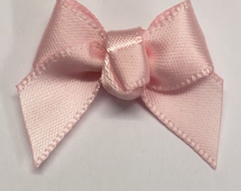 Small satin bow -Pack of 10