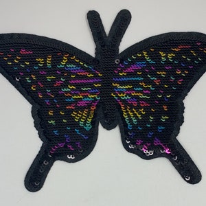 Large butterfly motif