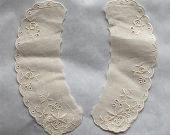 Cotton Embroidered baby collar