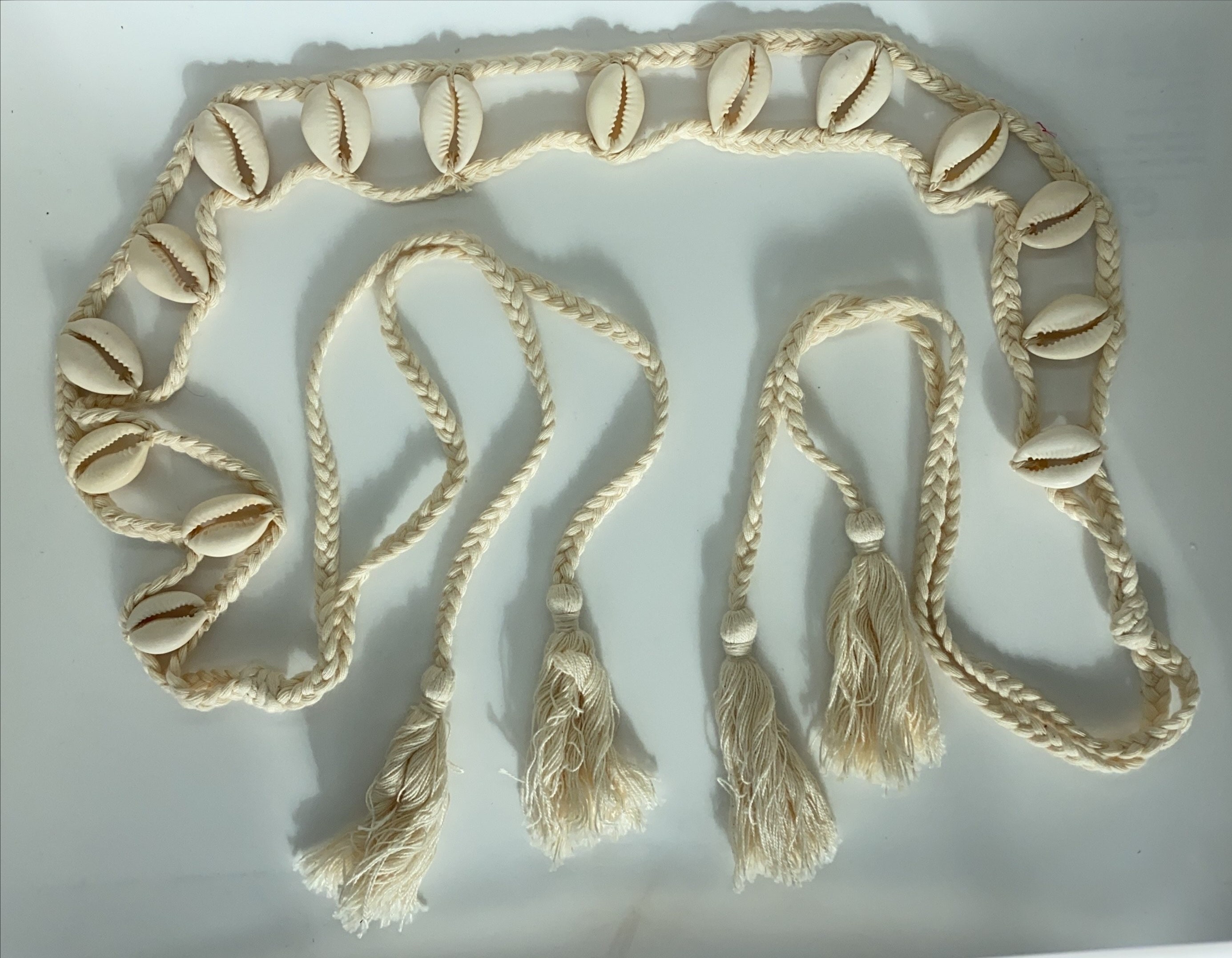 Jute Belt with shells Etsy