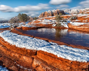 Snow Canyon State Park, Utah Landscape, St George Utah, Utah Canyon, Gift for Him, Digital Download, Printable Art, Instant Photo Download