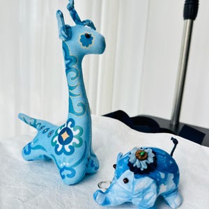 Handmade Giraffe Plushie , Decorative Doll, Nursery Giraffe  for Kids, Stuffed Giraffe
