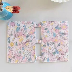 Handgemachte Baumwolle Stoff Planer Einlage A6 Ringbuch Trennblatt M5 Notebook Refill Einlage A7 Journal Einlage Florales Muster