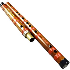 OrientalMusicSanctuary CERTIFICATO: MELLOW BASS Professional Dizi Modello 8881 - Flauto di bambù cinese