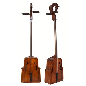 OrientalMusicSanctuary MONGOLIAN Concert ArchTop Morin Khuur - Made of Spruce and Maple