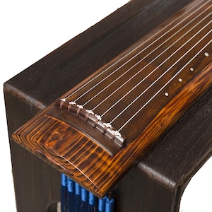 OrientalMusicSanctuary &quot;Dragon&#39;s Wailing on a Withered Tree&quot; Reclaimed Century Old Fir Guqin for Advanced Performers