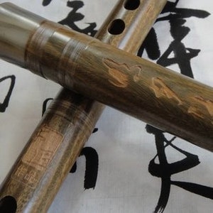 Professional Green Sandalwood Chinese Flute Dizi