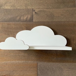 Cloud Shelves for Nursery Room-Kids Room Cloud Shelf-Cloud Room Decor-Baby Cloud Decor-Nursery Shelves-Kids Room Shelves-Cloud Decorations