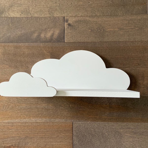 Cloud Shelves for Nursery Room-Kids Room Cloud Shelf-Cloud Room Decor-Baby Cloud Decor-Nursery Shelves-Kids Room Shelves-Cloud Decorations