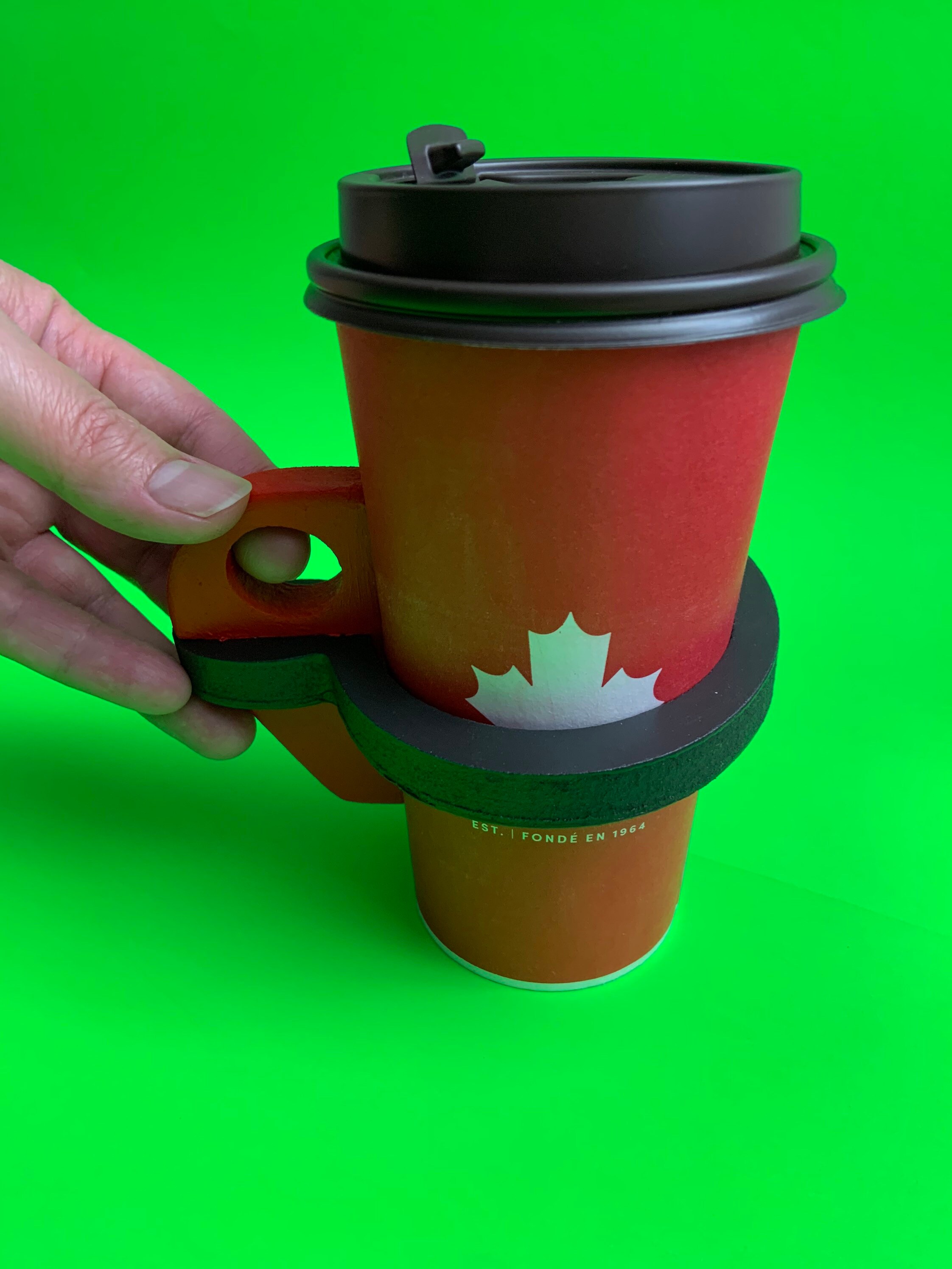 Custom Wooden Coffee Cup Holder Wooden Tea Cup Holder Etsy