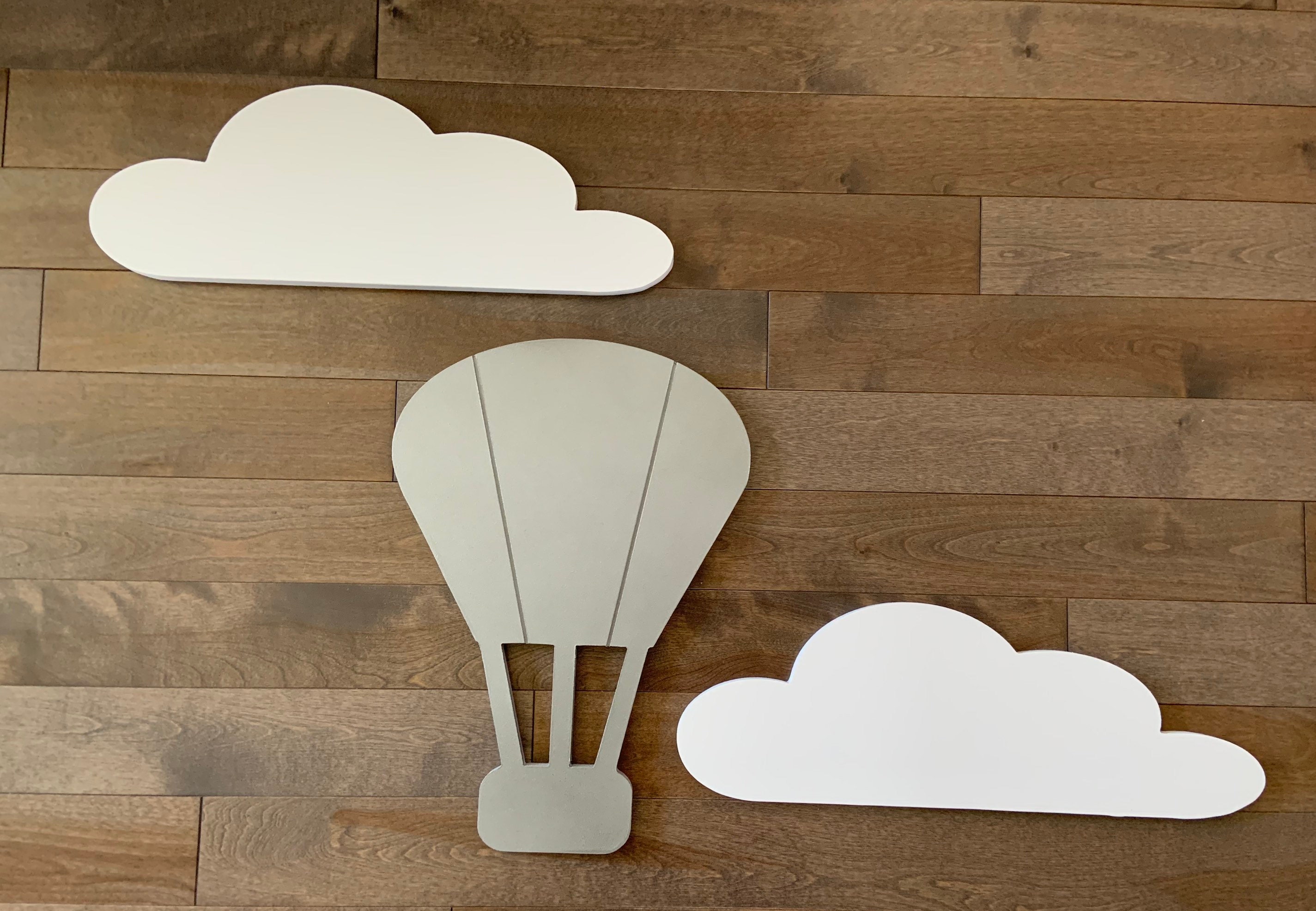 Decorative Wooden Cloud Decor Set Sky Decor for Kids and Etsy