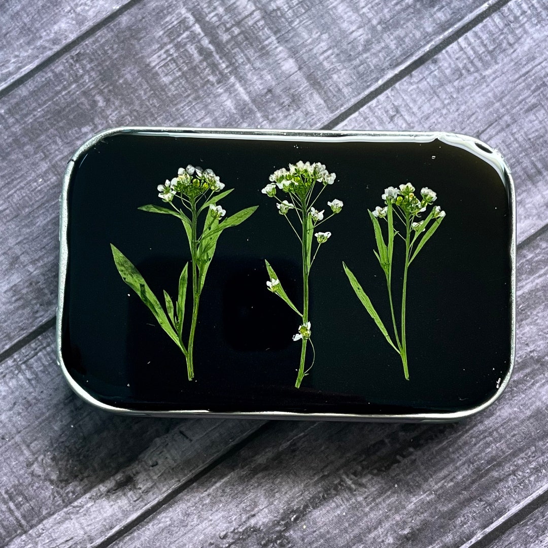 Decorative Tin, Storage Box, Metal Tin, Tin, Jewelry Box, Sewing Case