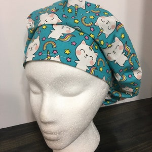 Female scrubcap - caticorn
