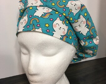 Female scrubcap - caticorn