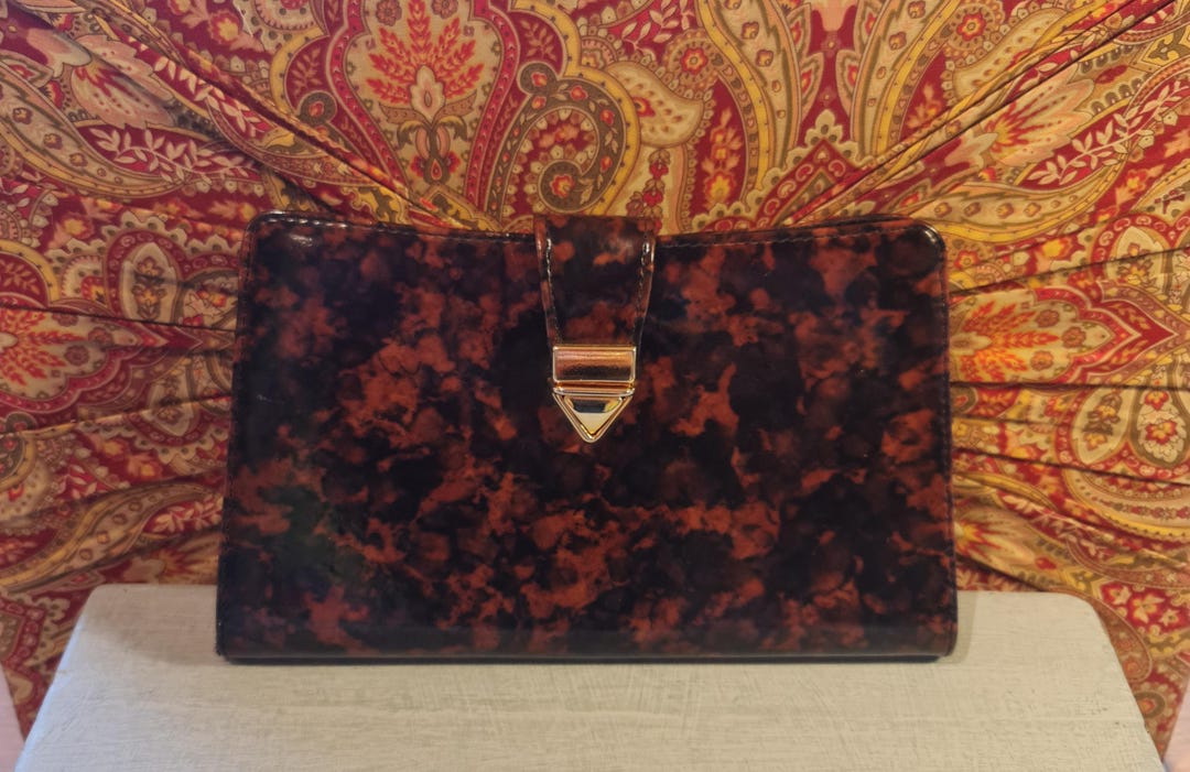 SMALL CANVAS CLUTCH LOTUS LOVERS