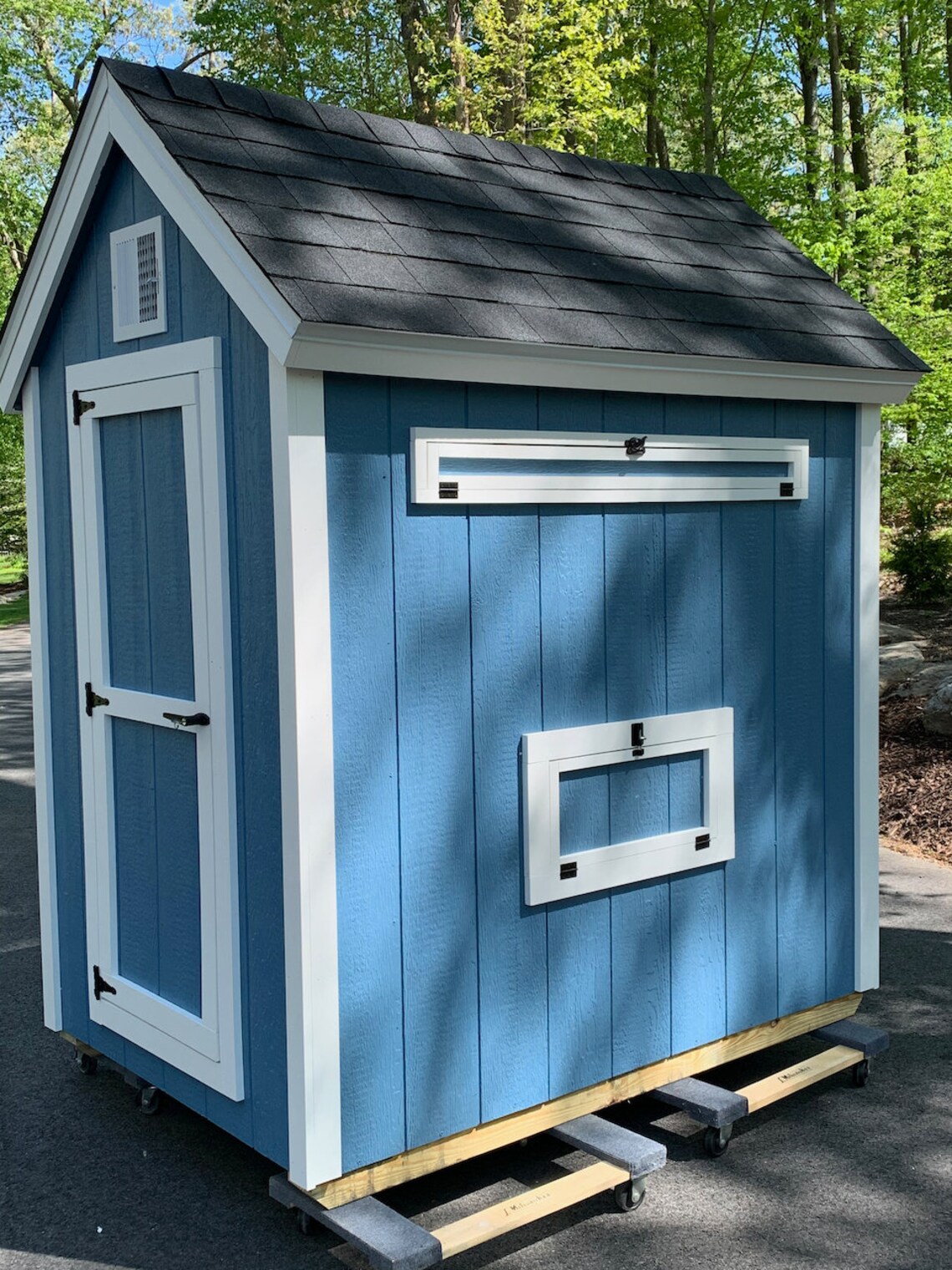 Chicken Coop Plans PDF Easy 4X6 DIY Chicken Coop Rolling Etsy