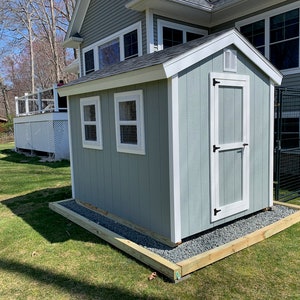 Chicken Coop Plans PDF Easy - 6x8 DIY Chicken Coop  - Backyard Chicken Coop