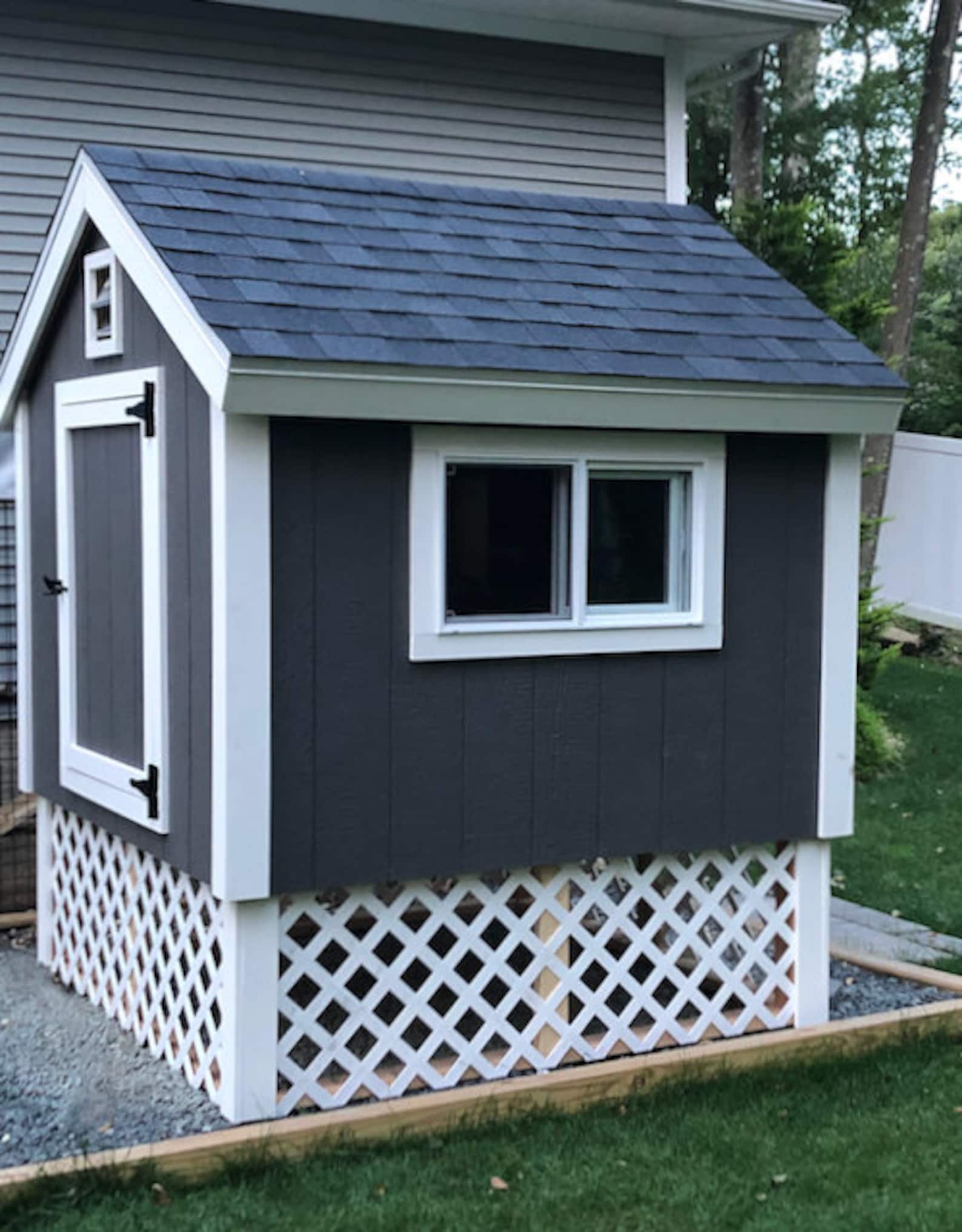 Chicken Coop Plans PDF Easy 6X6 DIY Chicken Coop Etsy Canada