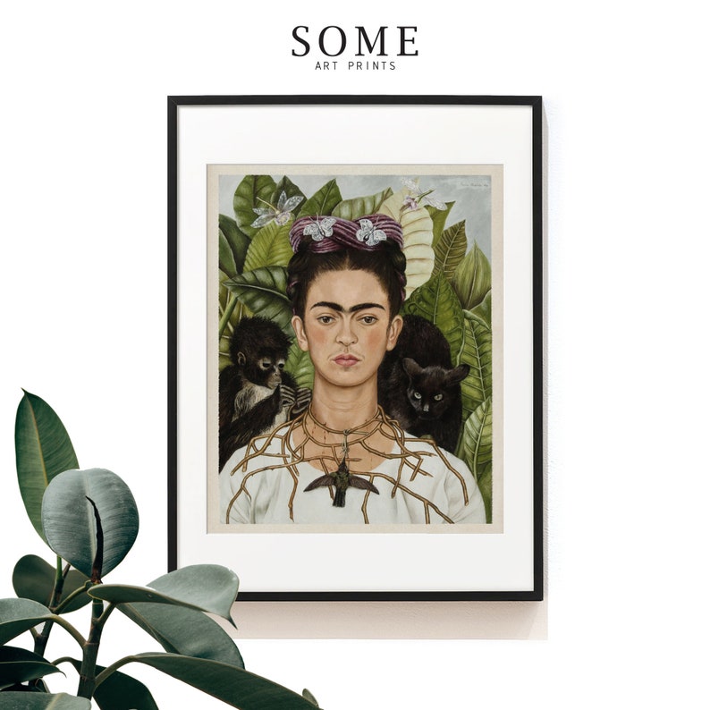 Frida Kahlo Collier D épines Et Colibri