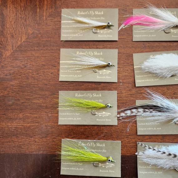 Clouser Minnow Fly Bass Fly Streamer Flies Striped Bass Fly Trout Fly Made  in Maine Handtied Fly Fishing Fly -  Canada
