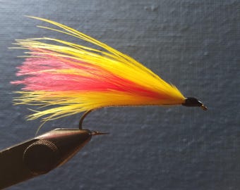 Mosca da pesca streamer, Hairwing, Mickey Finn, Tandem, Misura 4