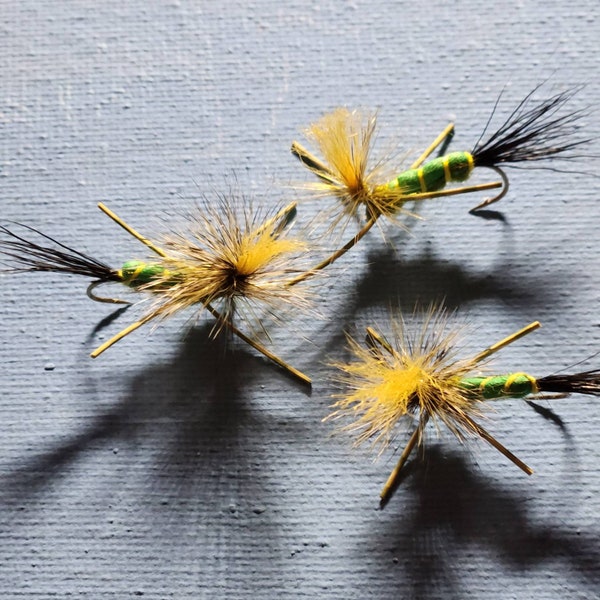 Parachute Green Drake Fly | Trout Fly | Dry Fly | Tied in Maine  | Fly Fishing Flies