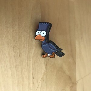 bart simpson edgar allan poe the raven