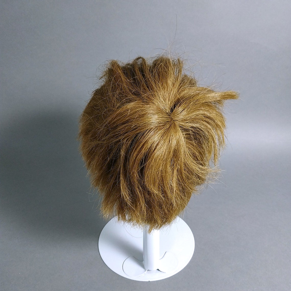 ANTIQUE Boy Doll WIG from Natural Hair. Size 31 cm Etsy