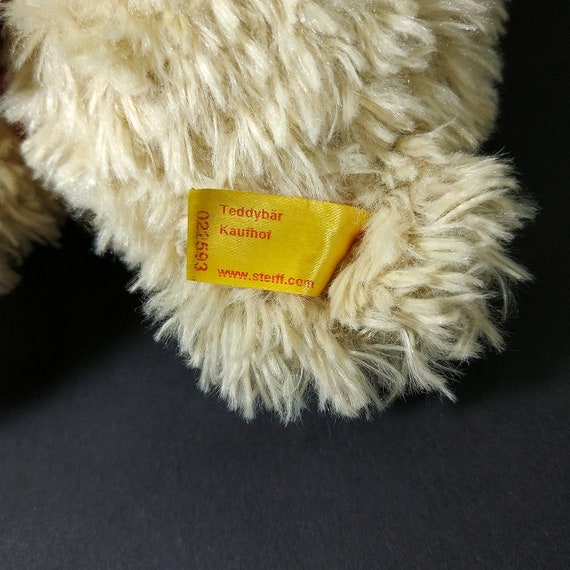 STEIFF © テディベア 022593。シュタイフのヴィンテージ モヘア