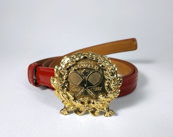 DSQUARED2 © Vintage Belt. Since 1995. Gold Plated Buckle