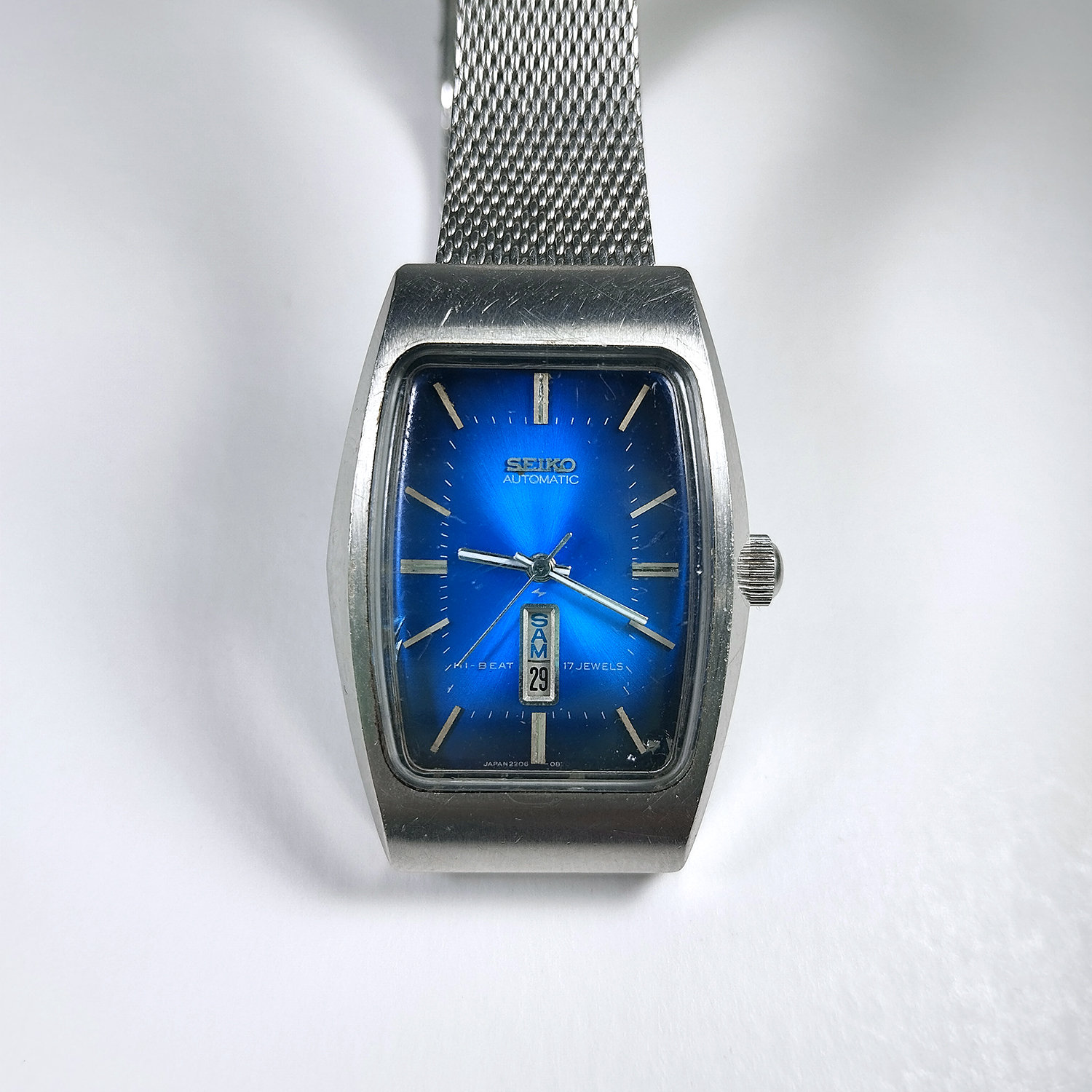 SEIKO Automat | 2206-3090 | HI-BEAT| 17 Jewels. Vintage SEIKO Automat | 2206-3090 | HI-BEAT| 17 Jewels. Vintage