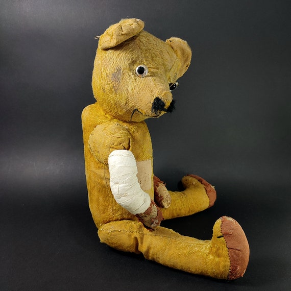 wood wool teddy bears