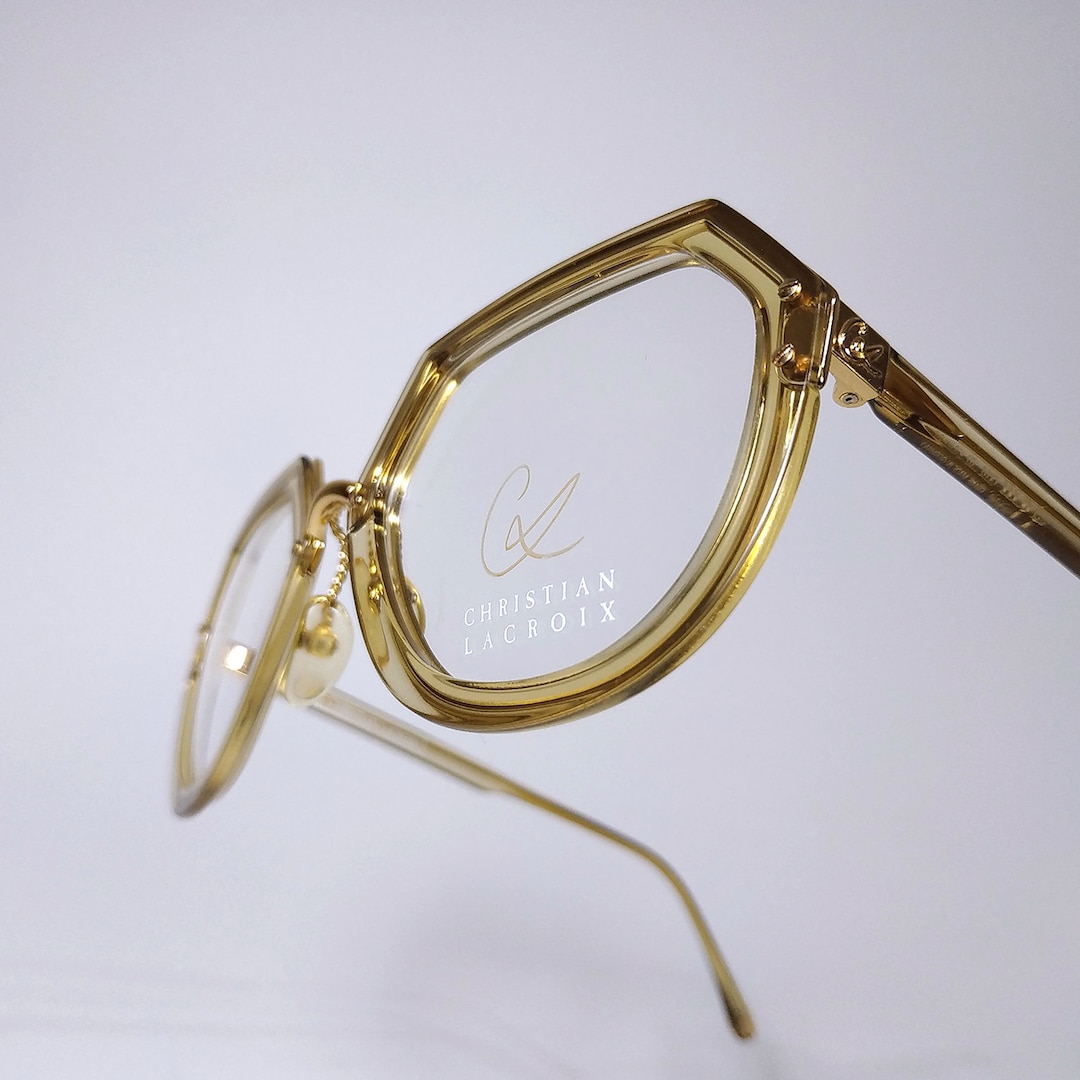 CHRISTIAN LACROIX © Eyewear 7310. NOS, Vintage Gold Plated CHRISTIAN LACROIX © Eyewear 7310. NOS, Vintage Gold Plated