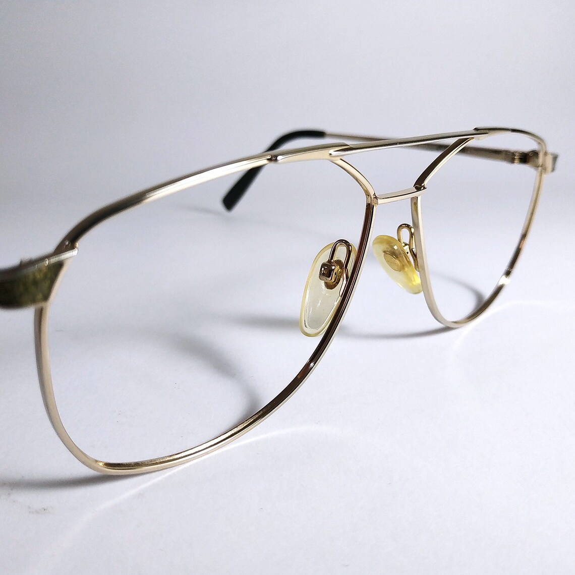 HOYA Eyewear XAO19E Gold Plated Titan-c. Aviator Frame. 80s. - Etsy