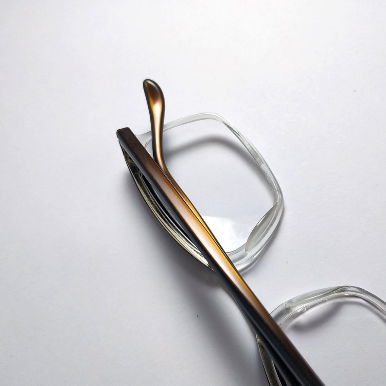 60s. Vintage glasses frame 50s ALF L/'AMY Eyewear CRISTINA Gold Plated