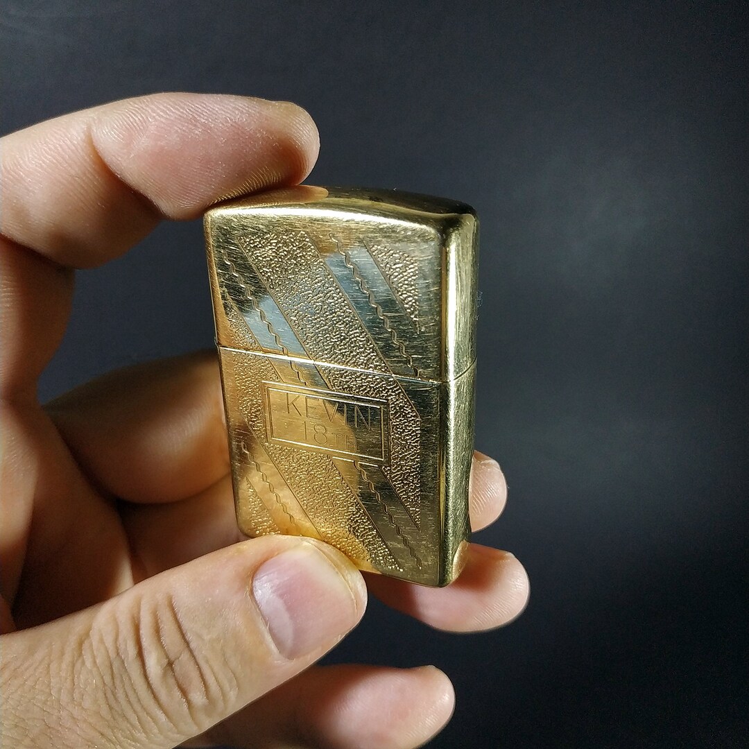 ZIPPO © Kevin 18 Th. Vintage Lighter. Bradford. PA. USA - Etsy