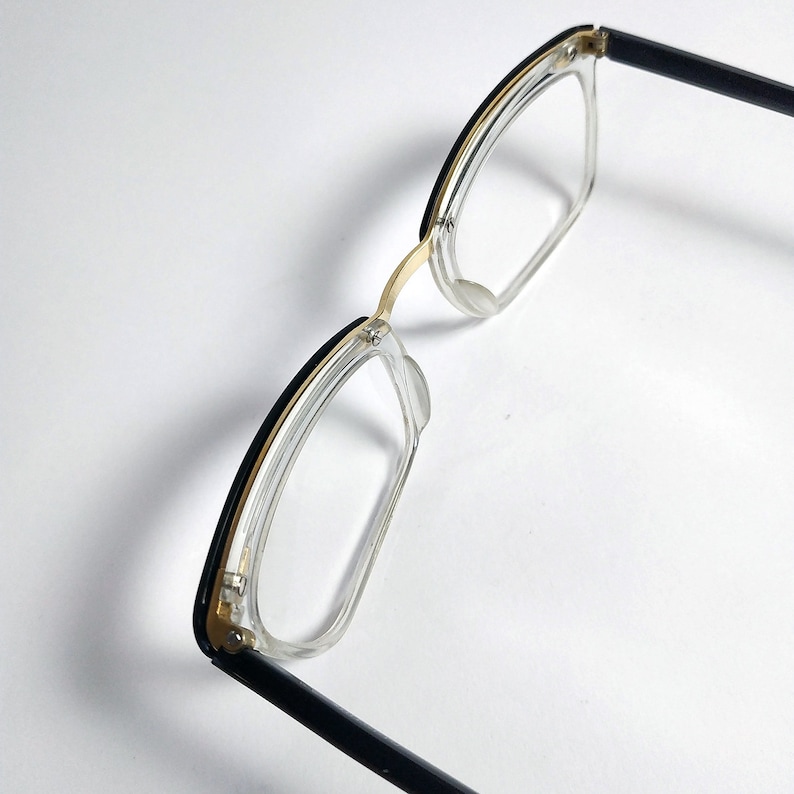 60s. Vintage glasses frame 50s ALF L/'AMY Eyewear CRISTINA Gold Plated