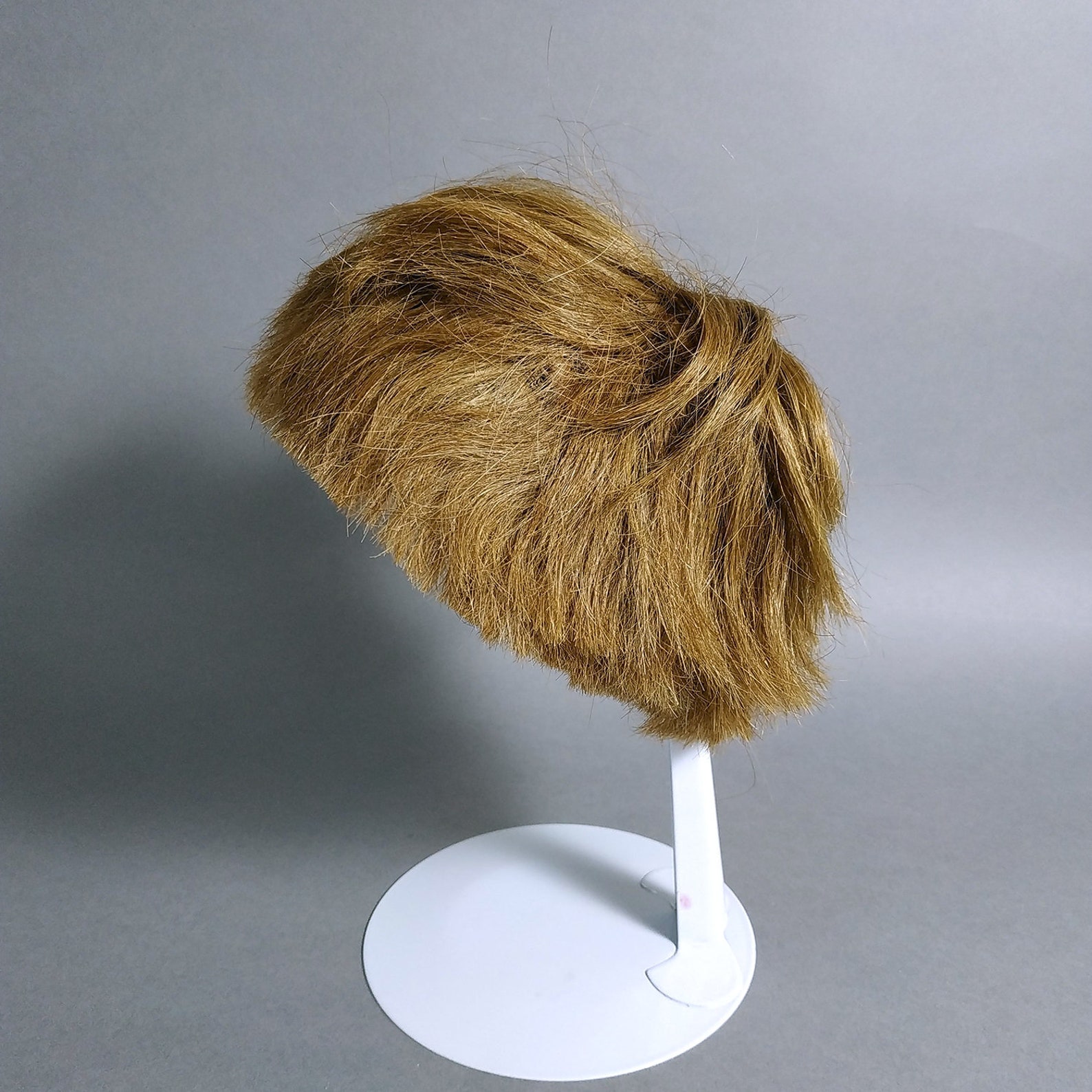 ANTIQUE Boy Doll WIG from Natural Hair. Size 31 cm Etsy