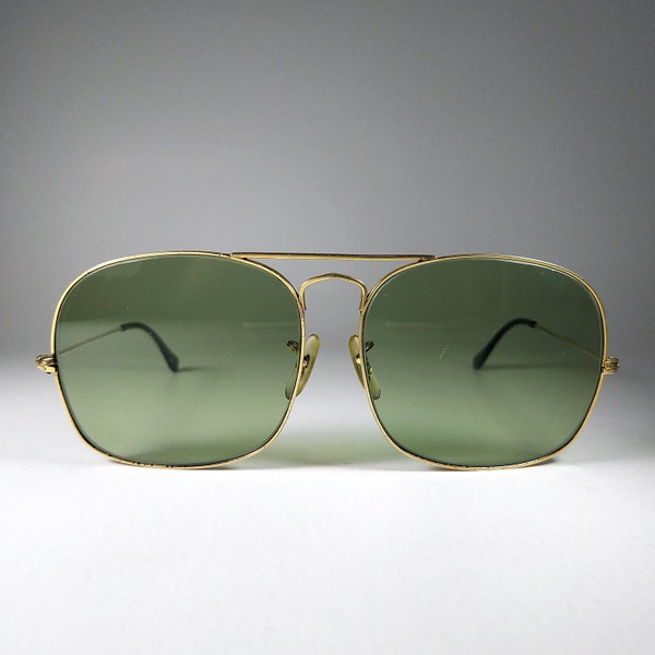 B&L (BAUSCH LOMB) © Ray-Ban U.S.A.. Gold Filled Sunglasses. Made in USA