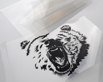 Micro Porous Inkjet Printable A3 \ A4 Acetate Sheets For Screen Printing Emulsion, And Silk Screen Positives - Clear Transparency Film, OHP