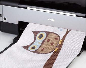 Aida - Printable Aida - 14CT 100% Cotton White A4 | A3 Print your own