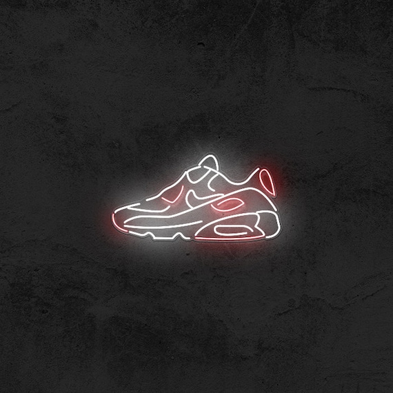 Air Max 90 / LED Neon Sign Nike Air Max Nike Air Nike Air - Etsy España