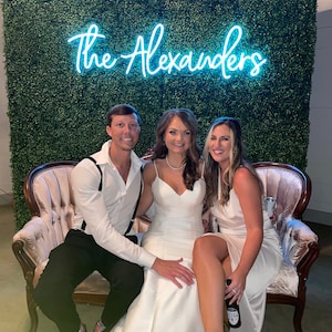 Custom Neon Sign | Neon Sign | Neon Light | Wedding Neon Signs | Wall Decor | LED Neon Sign | Neon Signs | Bedroom Decor | Wedding Decor